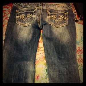 Express Rerock jeans size 2 worn twice.